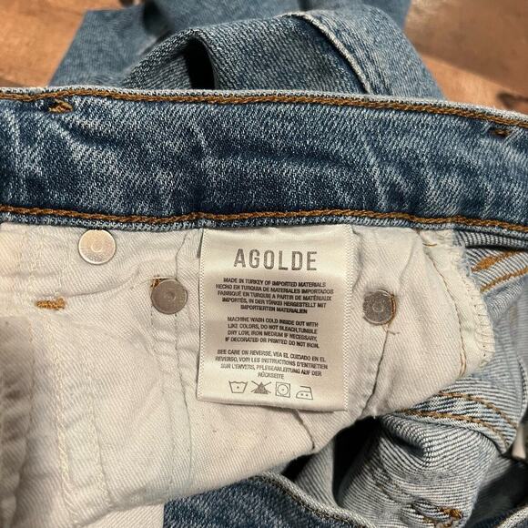 AGOLDE Toni Mid Rise Straight Leg Jean - Picture 11 of 12